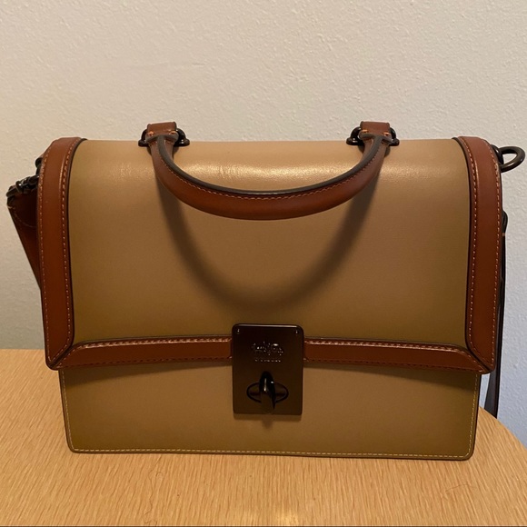 Coach Hutton Colorblock top handle bag - Picture 3 of 6